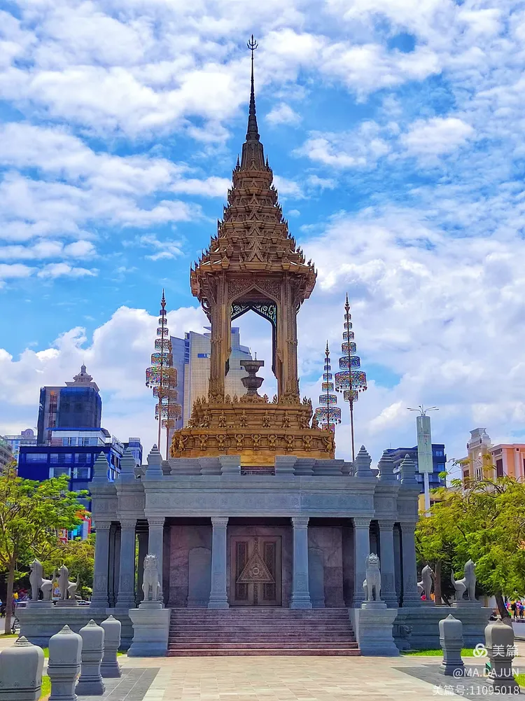 柬埔寨游记(6)金边独立广场